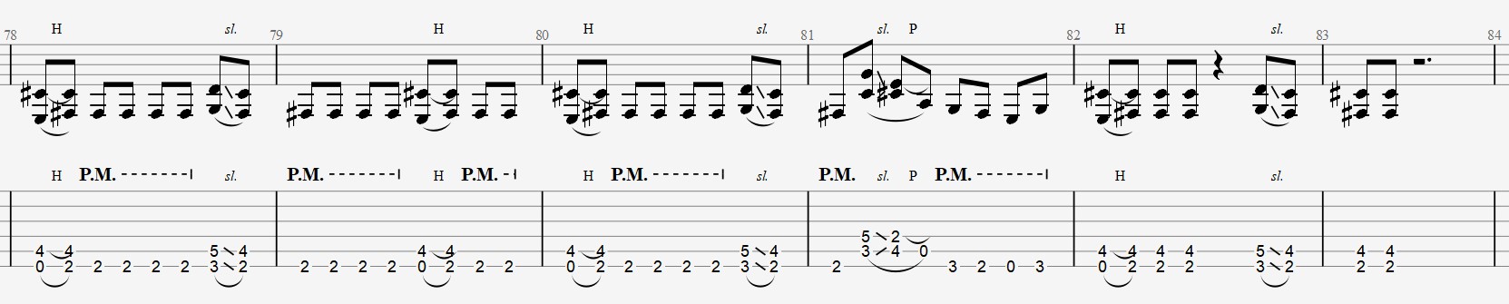 Judas Priest's "Panic Attack" Outro Riff