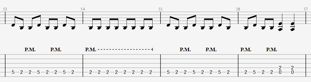 Judas Priest's "Panic Attack" Solo 2 Riff