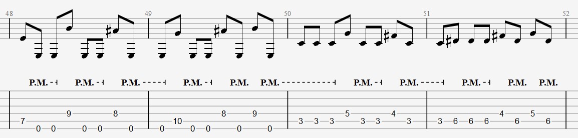 Judas Priest's "Panic Attack" Solo Riff