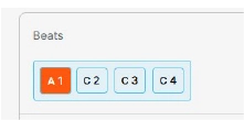 Tiempos que caen "sobre el pulso" en el editor de pulsos de Dorelog